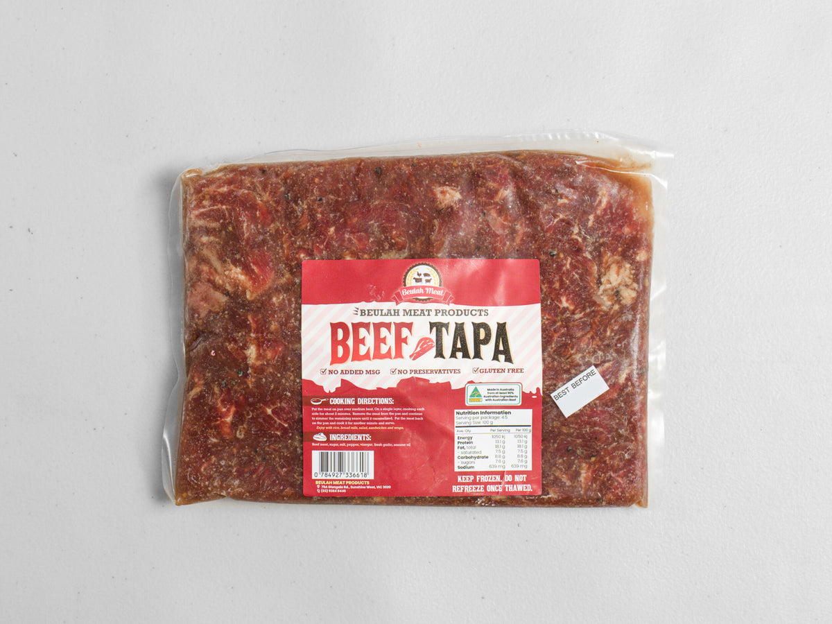 Beef Tapa