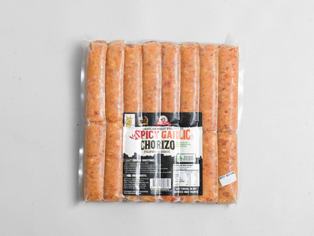 Spicy Herb & Garlic Chorizo 1kg